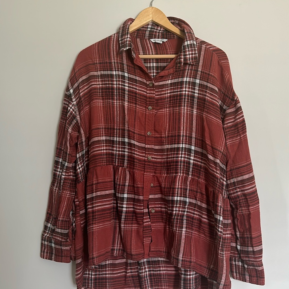 Flowy Oversized Flannel